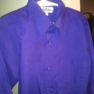 Church Hill Purple Shirt Size 7